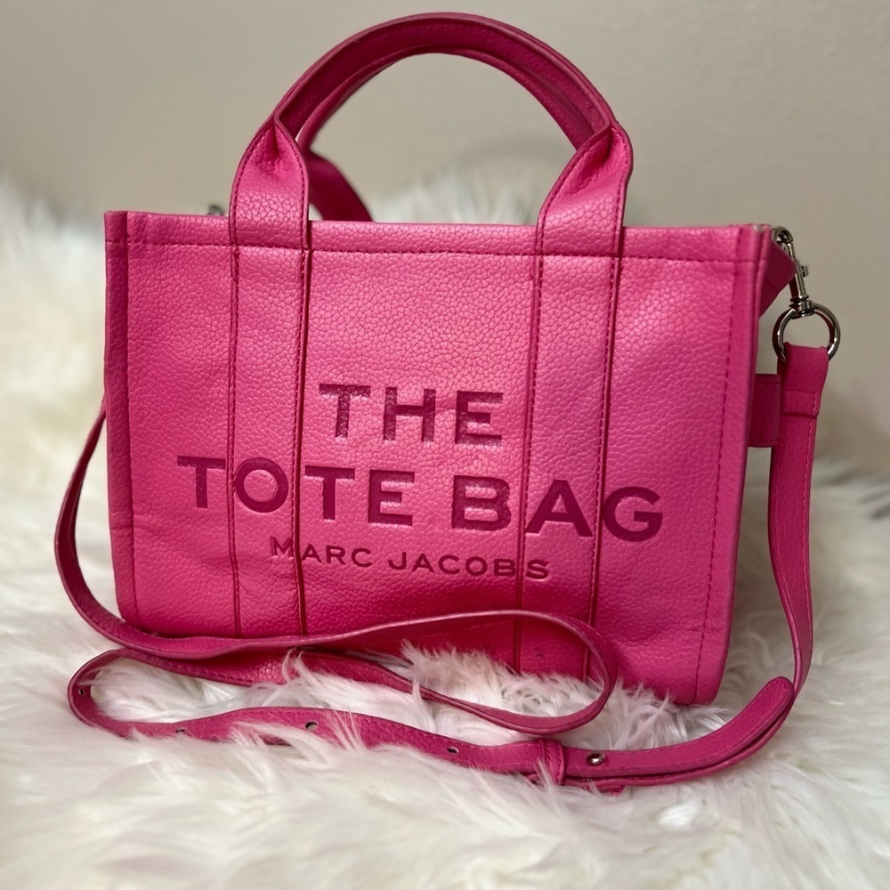 Marc Jacobs Vibrant Pink Tote Bag